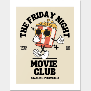Friday Night Movie Club Posters and Art